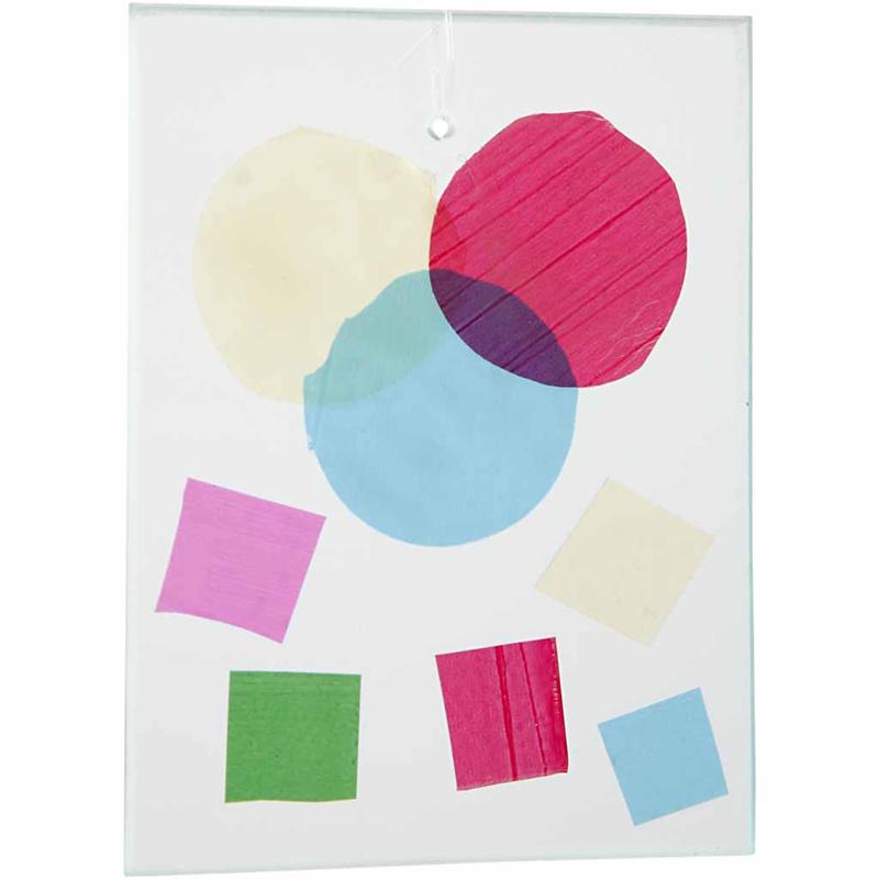 Cellofan, 210x297 mm, mixade färger, 5x20ark/ 1 förp. [HOB-24000]