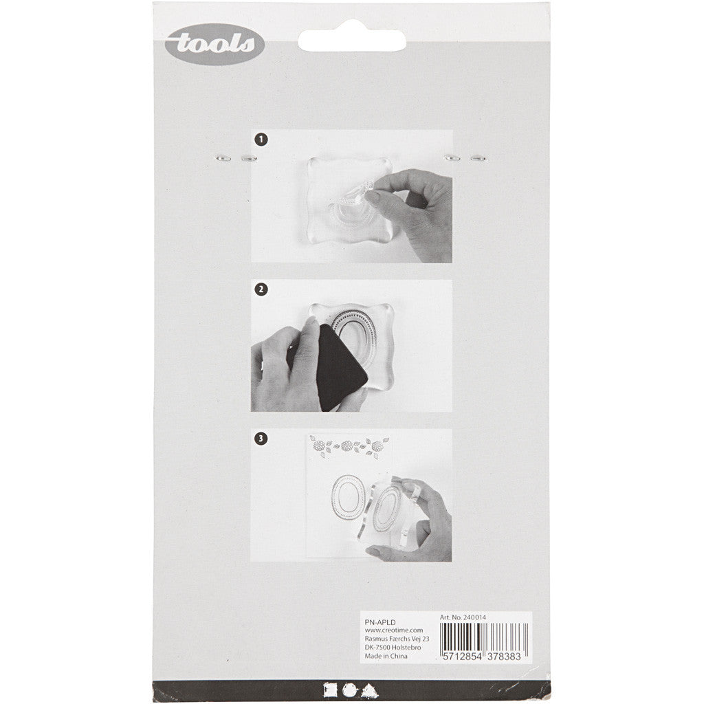 Clear Stamps, insekter, ark 11x15,5 cm, 1 ark [HOB-240014]