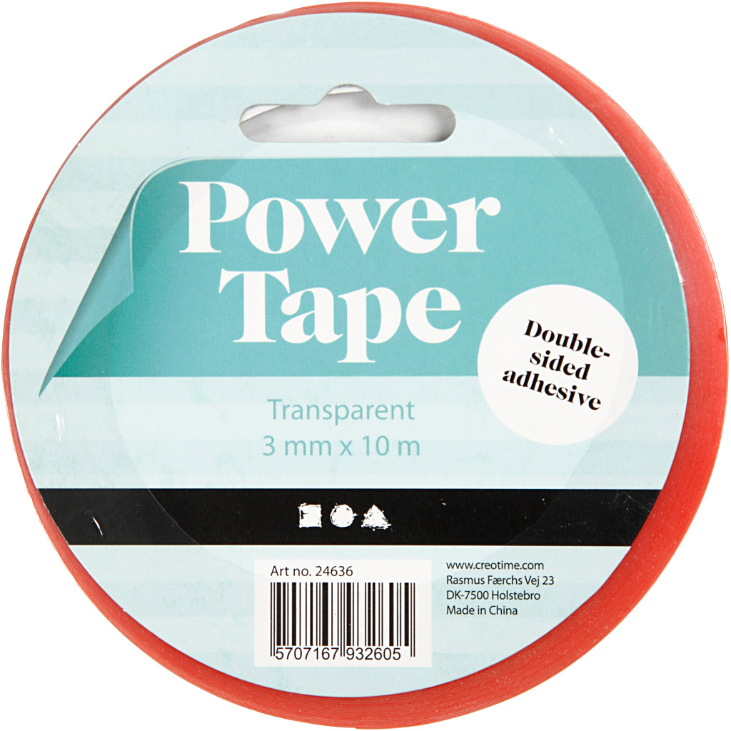 Powertape, B: 3 mm, 10 m/ 1 rl. [HOB-24636]