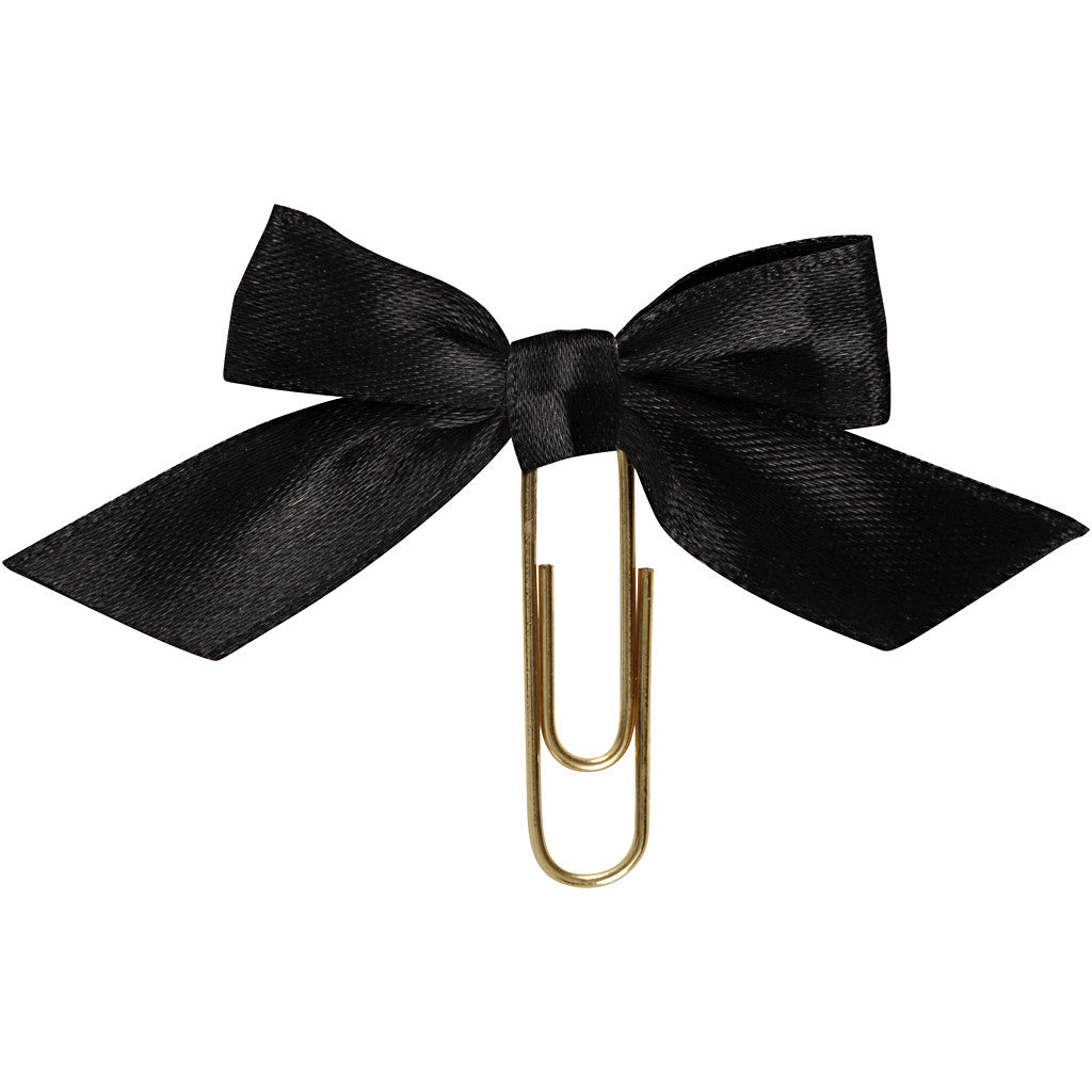 Gem, stl. 40x70 mm, svart, 5 st./ 1 förp. [HOB-247102]