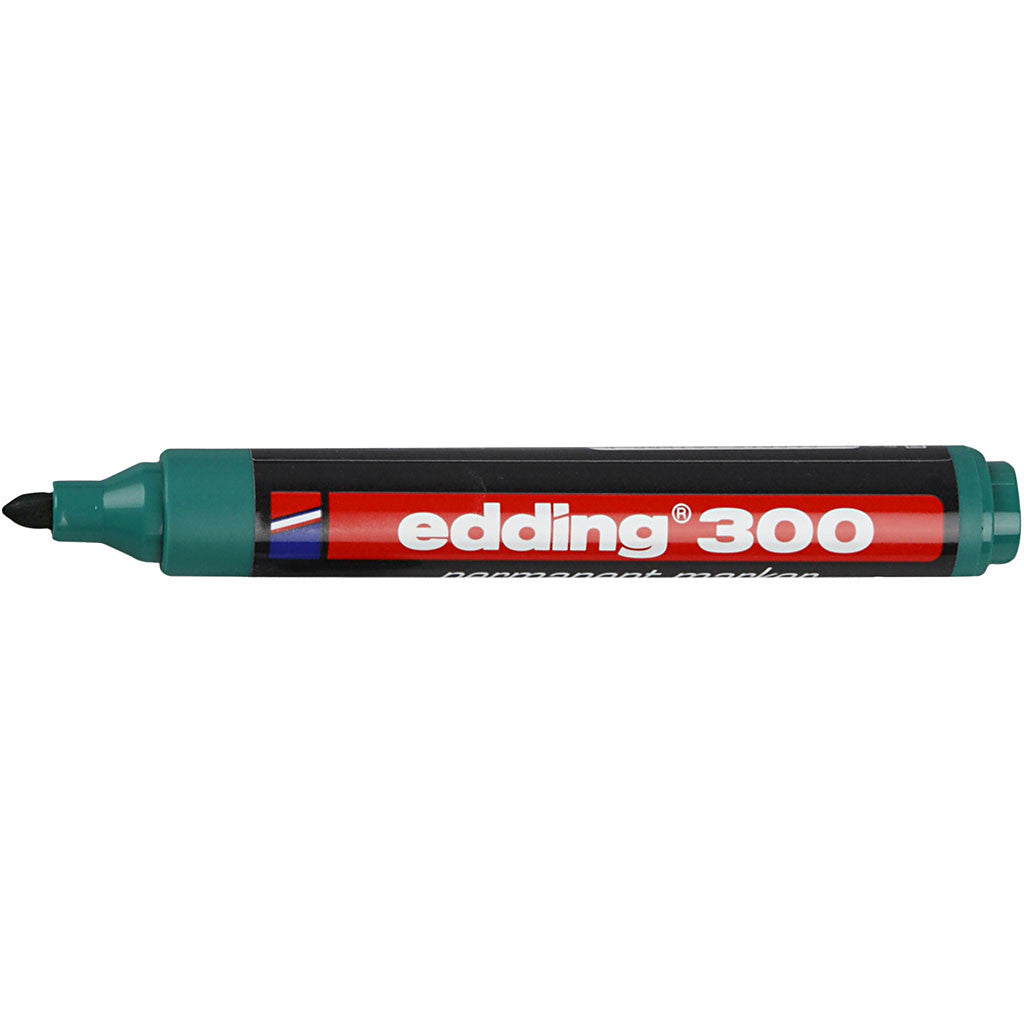 Edding 300 Tusch, spets 1,5-3 mm, grön, 1 st. [HOB-25024]