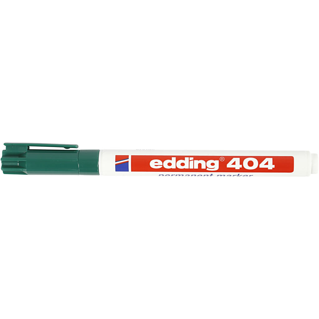 Edding 404 Tuschpennor, spets 0,75 mm, grön, 1 st. [HOB-25037]