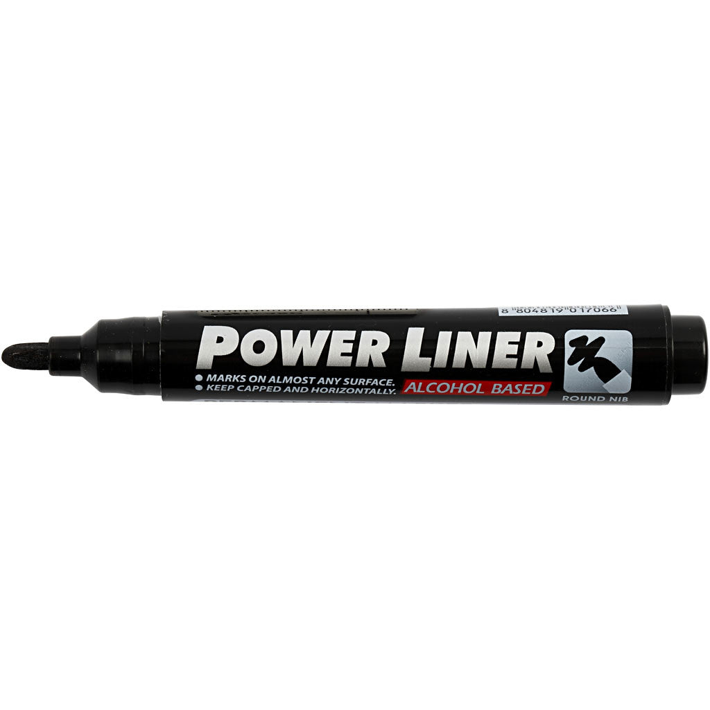 Power Liner, spets 1,5-3 mm, svart, 1 st. [HOB-250461]