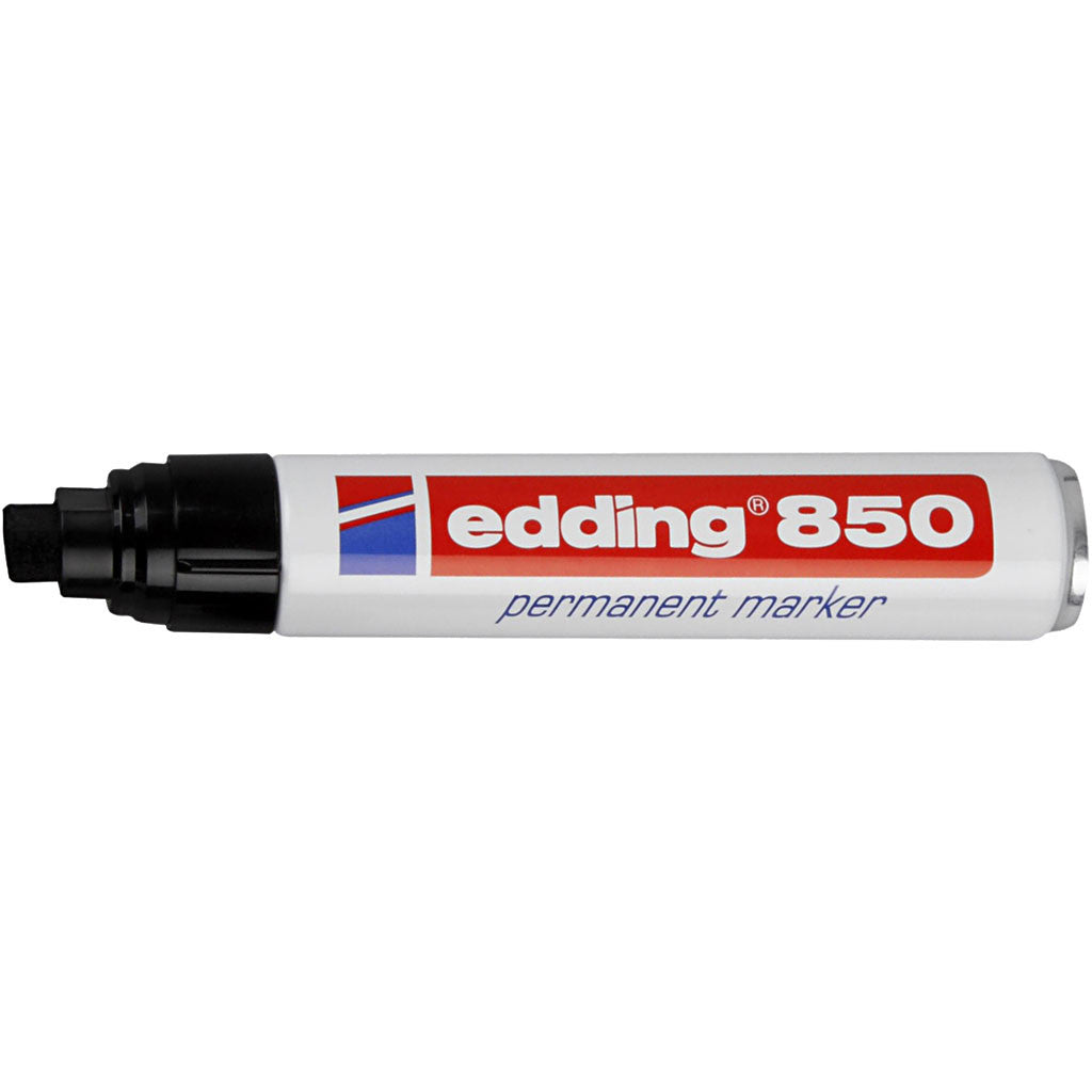 Edding 850 Tusch, spets 5-15 mm, svart, 1 st. [HOB-25063]