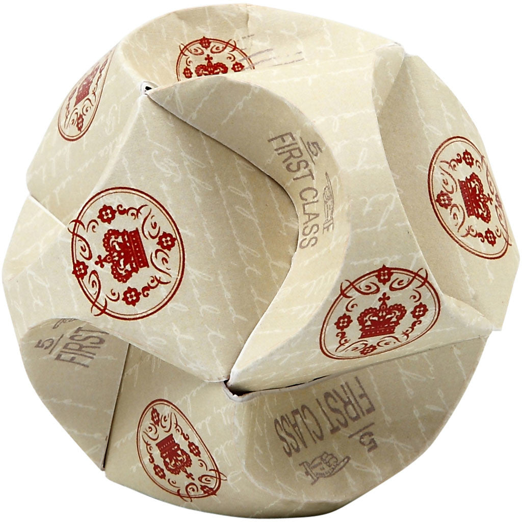 Klickornament, Dia. 5 cm, stl. 3,5x8,8 cm, 9 set/ 1 förp. [HOB-25120]