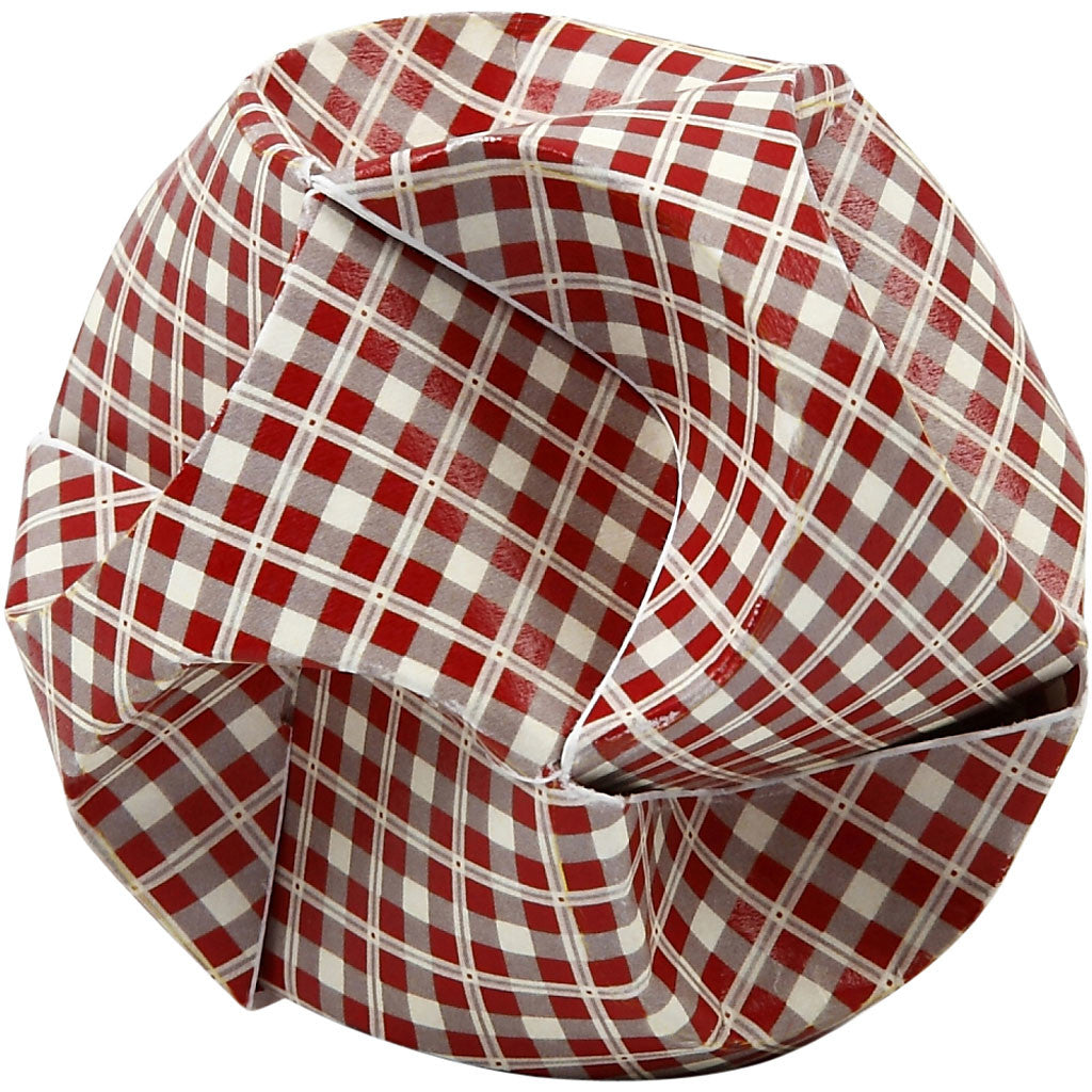 Klickornament, Dia. 5 cm, stl. 3,5x8,8 cm, 9 set/ 1 förp. [HOB-25120]