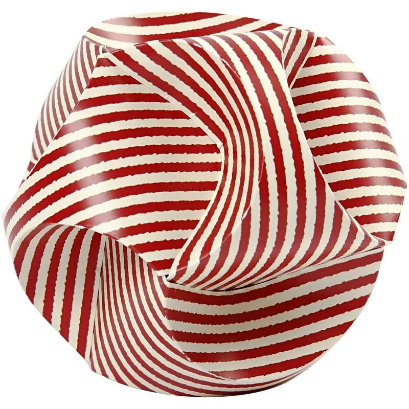 Klickornament, Dia. 9 cm, stl. 5,5x28,4 cm, 9 set/ 1 förp. [HOB-25134]