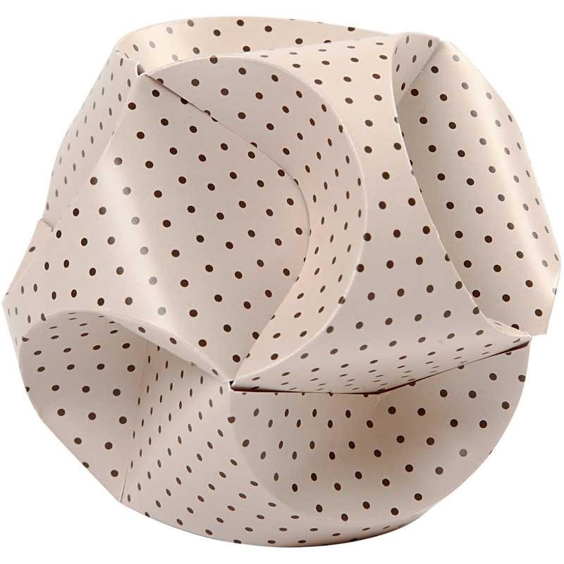 Klickornament, Dia. 9 cm, stl. 5,5x28,4 cm, 9 set/ 1 förp. [HOB-25140]