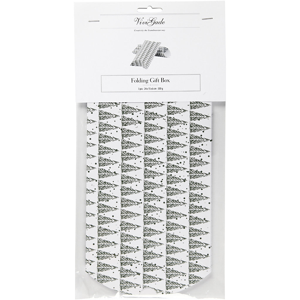 Askar, gran, stl. 18x15x6 cm, 300 g, grön, 3 st./ 1 förp. [HOB-25359]