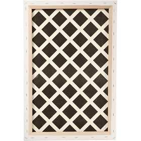 Målarduk, D: 1,7 cm, stl. 40x60 cm, 360 g, vit, 1 st. [HOB-25730]