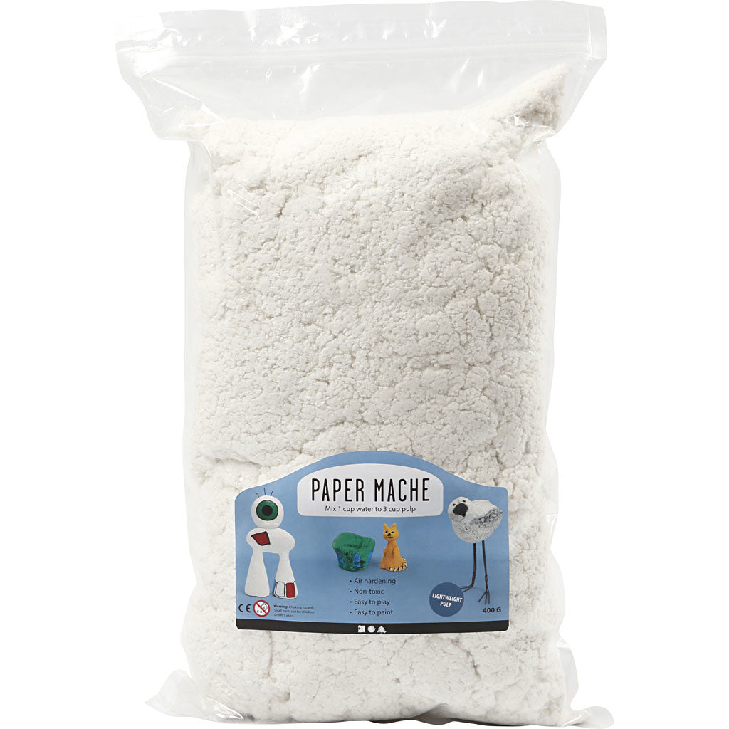 Pappersmassa, 400 g/ 1 påse [HOB-263550]