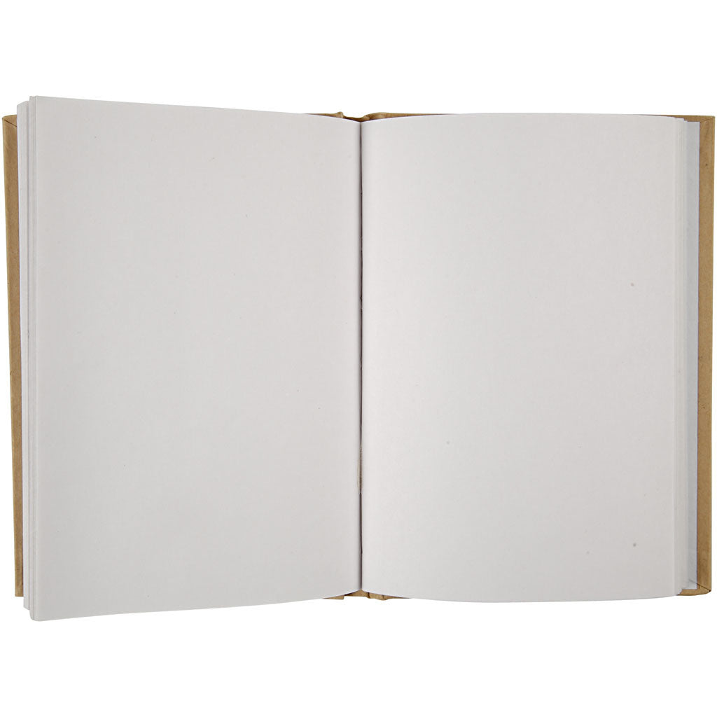 Kinabok, A6, tjocklek 8 mm, 80 g, brun, 1 st. [HOB-26368]