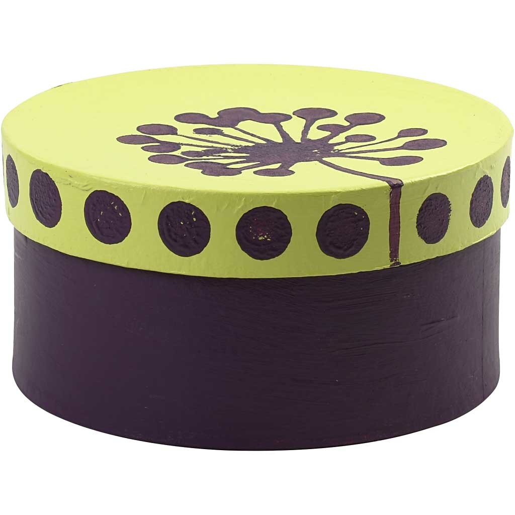 Runda Pappaskar, H: 5+6,5+7,5 cm, Dia. 10+13+16 cm, 3 st./ 1 set [HOB-263700]