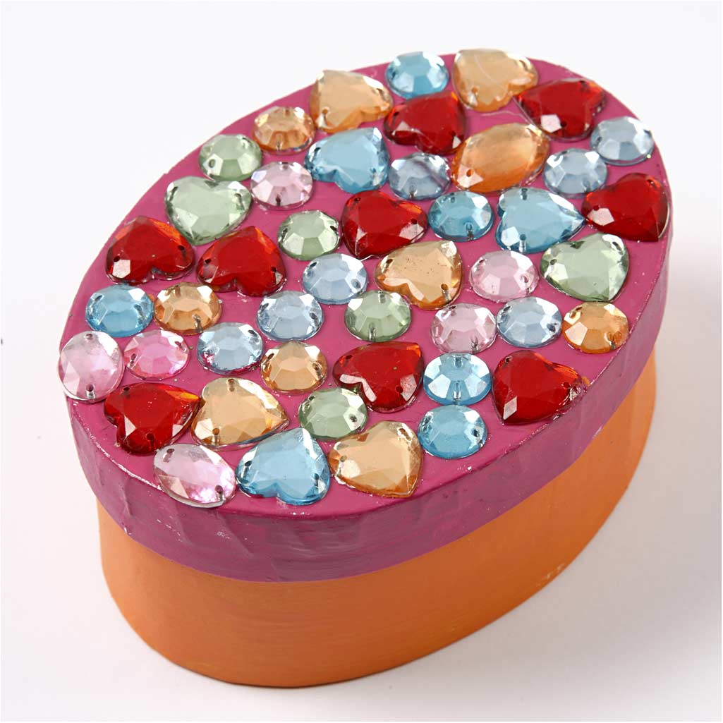 Pappaskar, Dia. 5,5-16 cm, Innehållet kan variera , vit, 168 mix./ 1 förp. [HOB-26417]