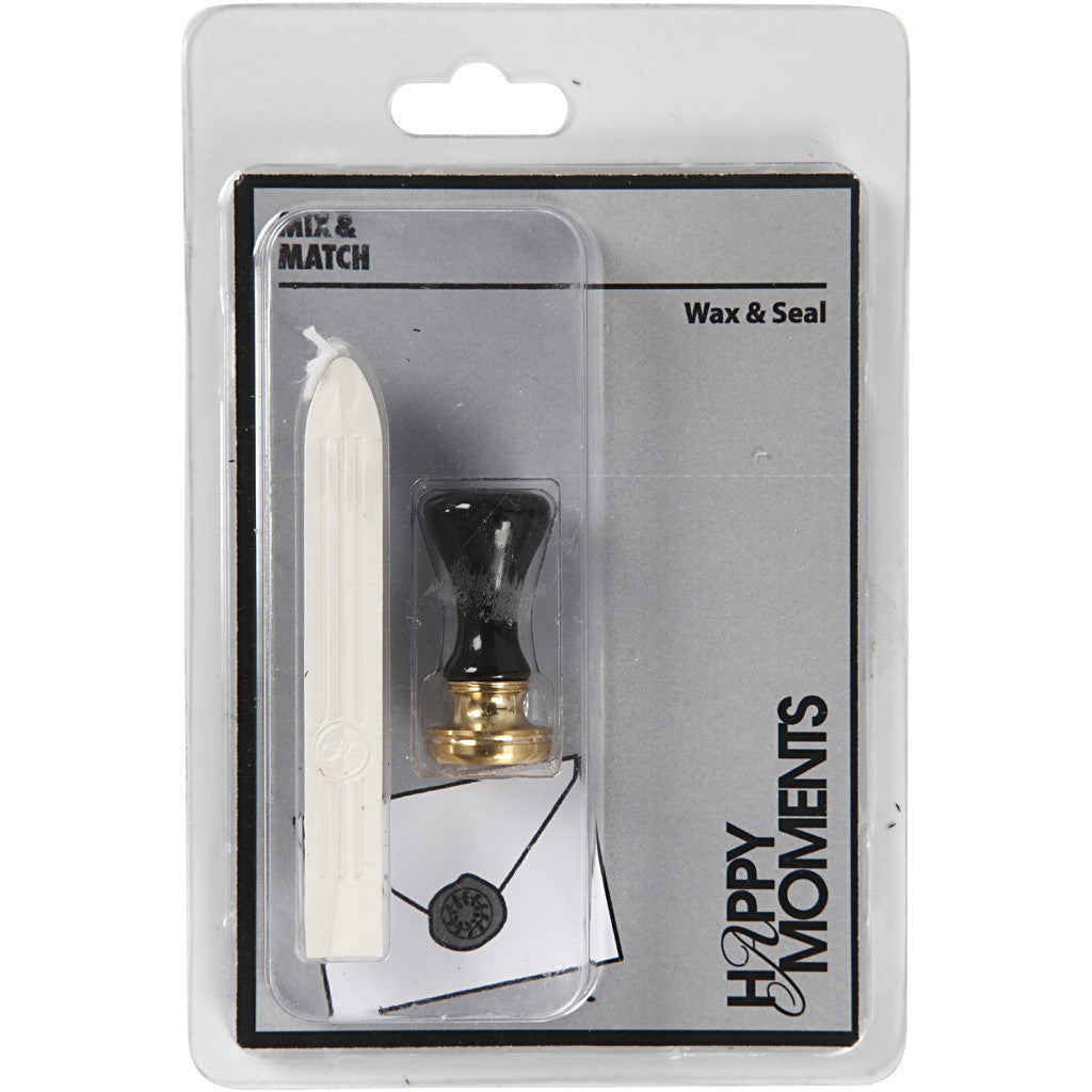 Lack och sigill, Dia. 17 mm, pärlemor, 1 set [HOB-270280]