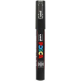 Posca Marker , nr. PC-1M, spets 0,7 mm, extra fine, svart, 1 st. [HOB-273046]