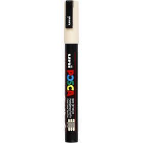 Posca Marker , nr. PC-3M, spets 0,9-1,3 mm, Fine, beige, 1 st. [HOB-274088]