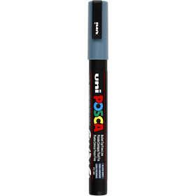 Posca Marker , nr. PC-3M, spets 0,9-1,3 mm, Fine, slate grey, 1 st. [HOB-274096]