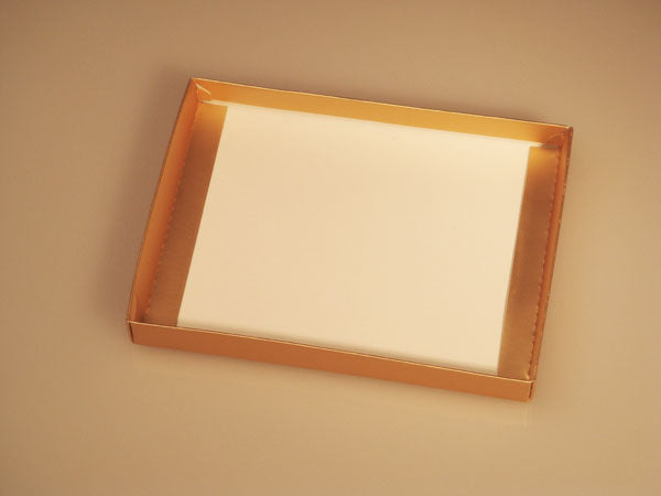 Papperslådor Guld 9,5x2,5x13,7cm (25 st) [GD31]