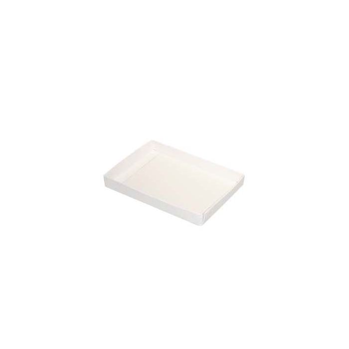 Kraft Gift Boxes White 13.7x2.5x19.1cm