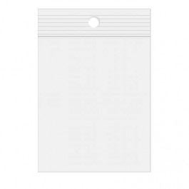 Blixtlåspåsar med häng hål 23x30,5cm PE 50 mikron (100 st) [2PR912]