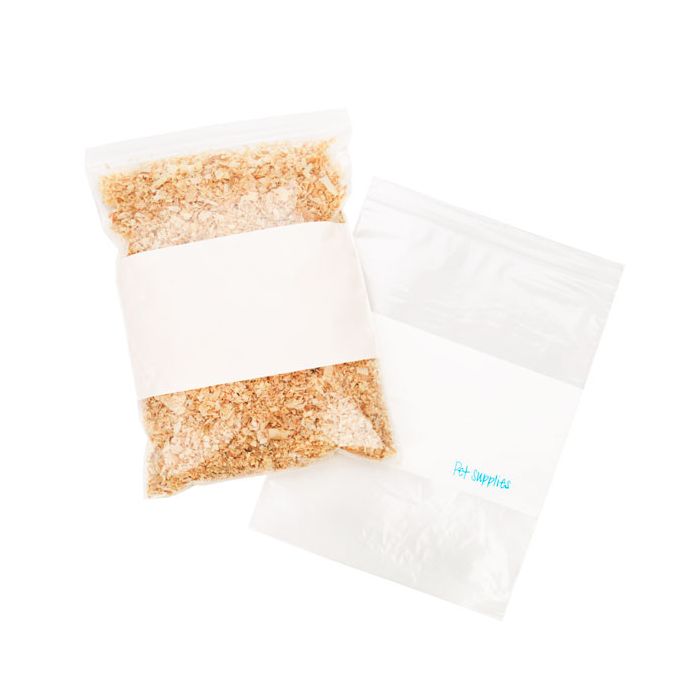 Blixtlåspåsar med Skrivfält 25,4x33cm (100 st) [2WE1013]