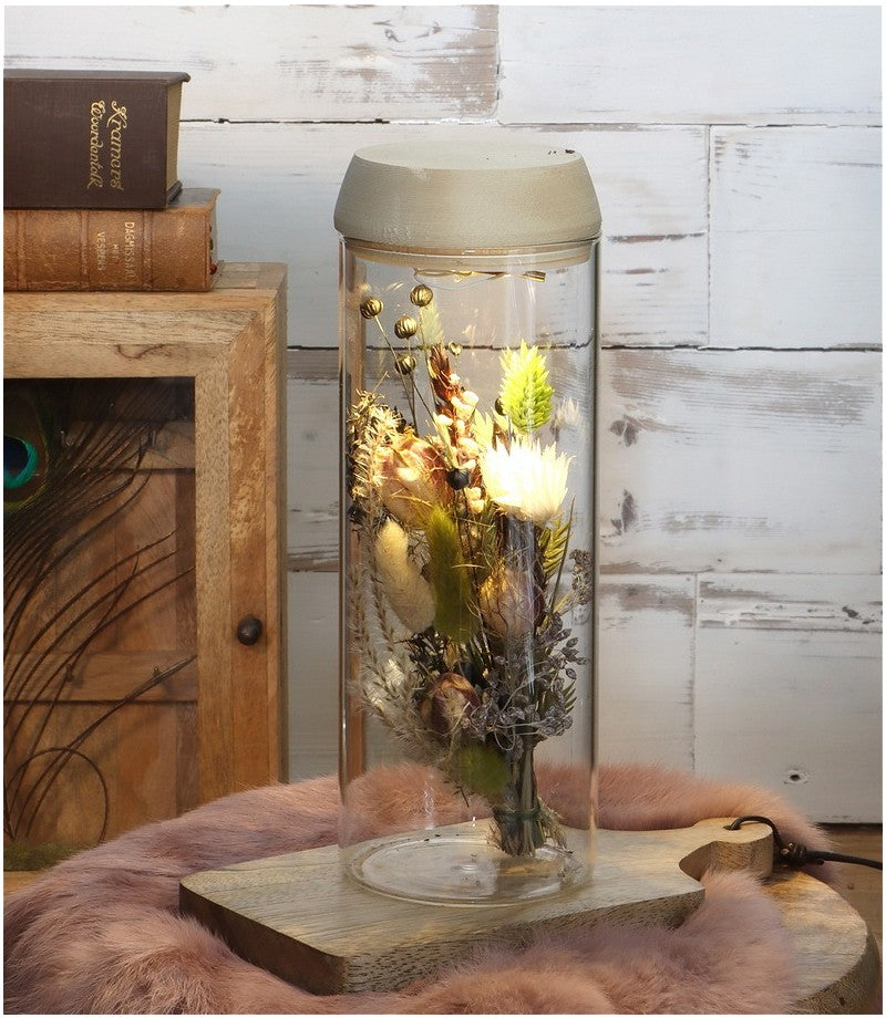 Test tube Ø8 h: 23 cmw. Solar korklock (1 pc) [IFS-30174]