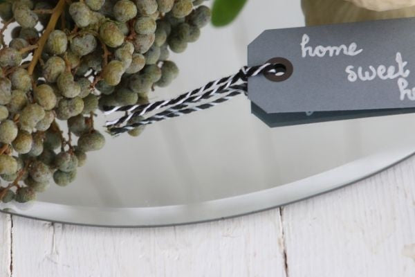 Spegelplatta rund Ø50cm fasad kant (1 st) [IFS-30203]