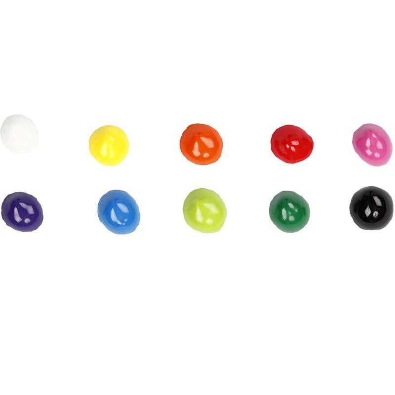 3D-liner, mixade färger, 10x100 ml/ 1 förp. [HOB-30388]