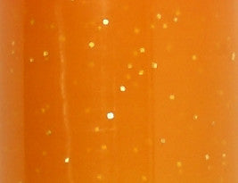 Glas- och Porslinstusch, glitter, spets 2-4 mm, semi opaque, orange, 1 st. [HOB-31301]