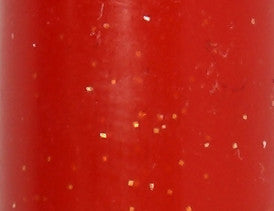 Glas- och Porslinstusch, glitter, spets 2-4 mm, semi opaque, röd, 1 st. [HOB-31303]