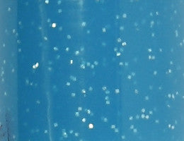 Glas- och Porslinstusch, glitter, spets 2-4 mm, semi opaque, turkos, 1 st. [HOB-31307]