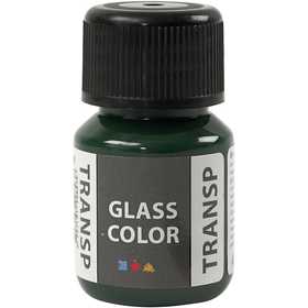 Glasfärg transparent, briljantgrön, 30 ml/ 1 flaska [HOB-31677]