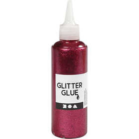 Glitterlim, rosa, 118 ml/ 1 flaska [HOB-31828]