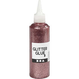 Glitterlim, rosa, 118 ml/ 1 flaska [HOB-31829]