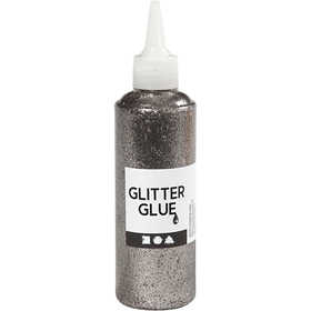 Glitterlim, silver, 118 ml/ 1 flaska [HOB-31831]