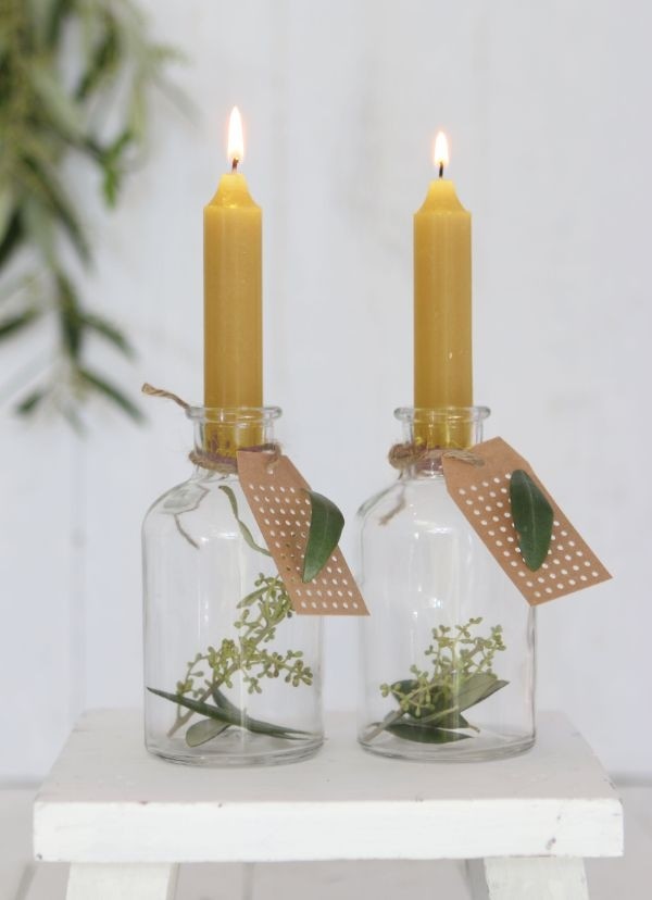 Ljuskoncentrering Honey 11cm hög (set med 7 st) [IFS-32164]