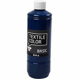 Textilfärg, turkosblå, 500 ml/ 1 flaska [HOB-34168]