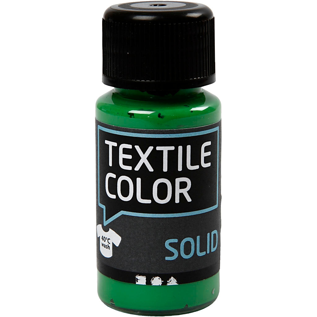 Textile Solid, opaque, brilliant green, 50 ml/ 1 bottle