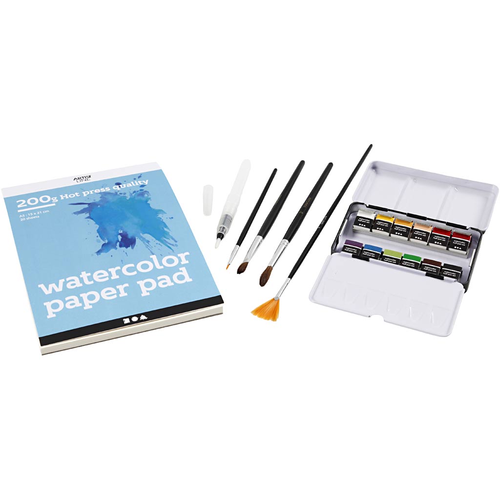 Start DIY Kit Akvarell, 1 förp. [HOB-34249]