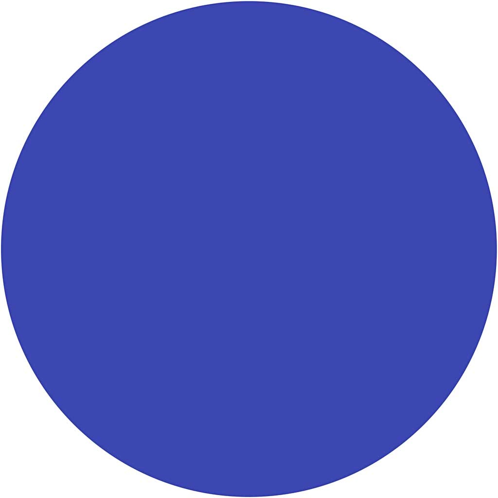 Vattenfärger, H: 19 mm, Dia. 57 mm, blå, 6 st./ 1 förp. [HOB-34581]