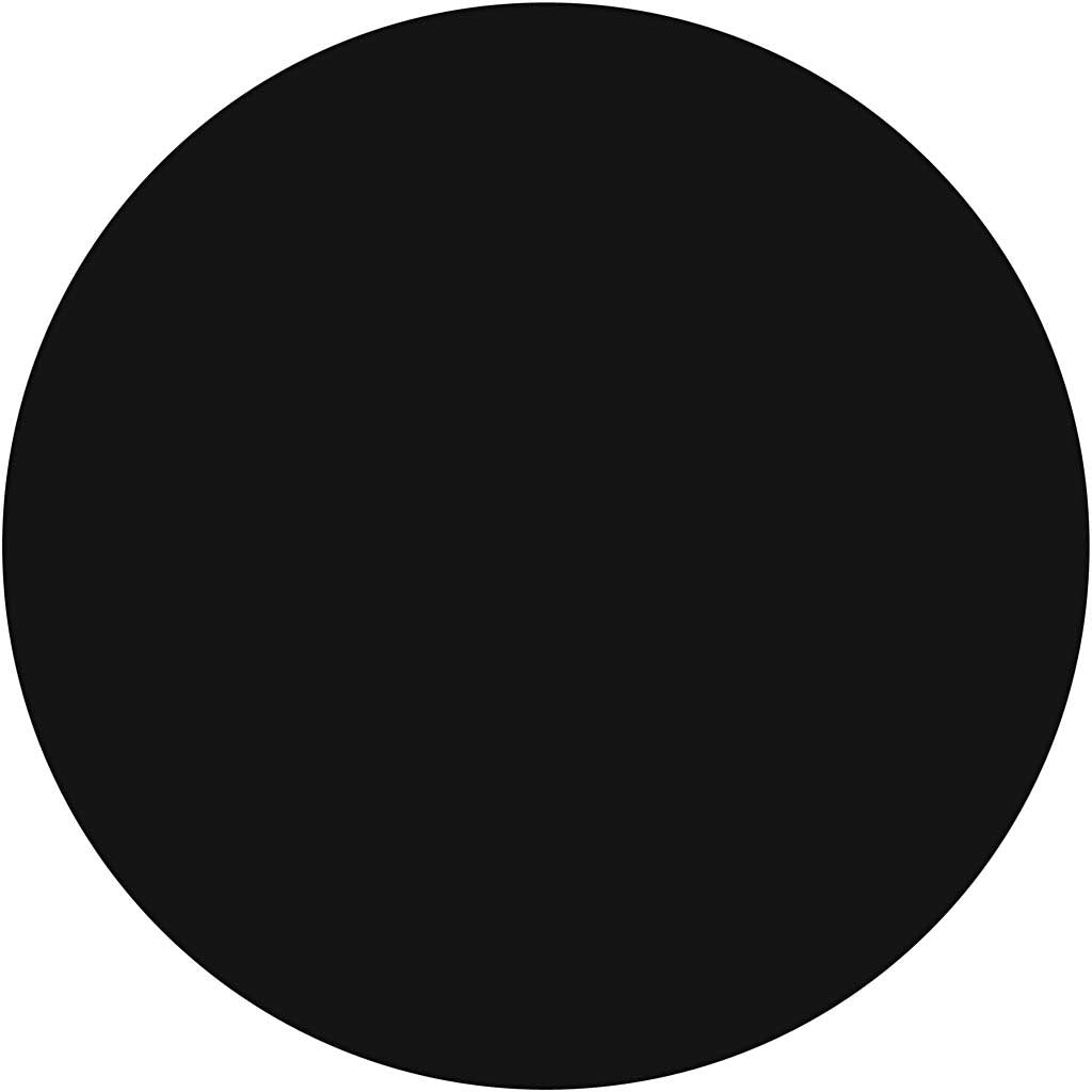 Vattenfärger, H: 19 mm, Dia. 57 mm, svart, 6 st./ 1 förp. [HOB-34588]