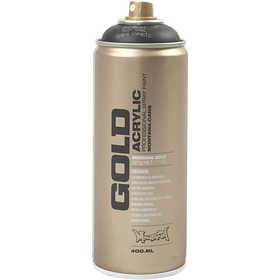 Sprayfärg, svart, 400ml/ 1 burk [HOB-35019]