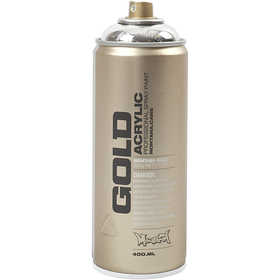 Sprayfärg, silver, 400 ml/ 1 burk [HOB-35021]