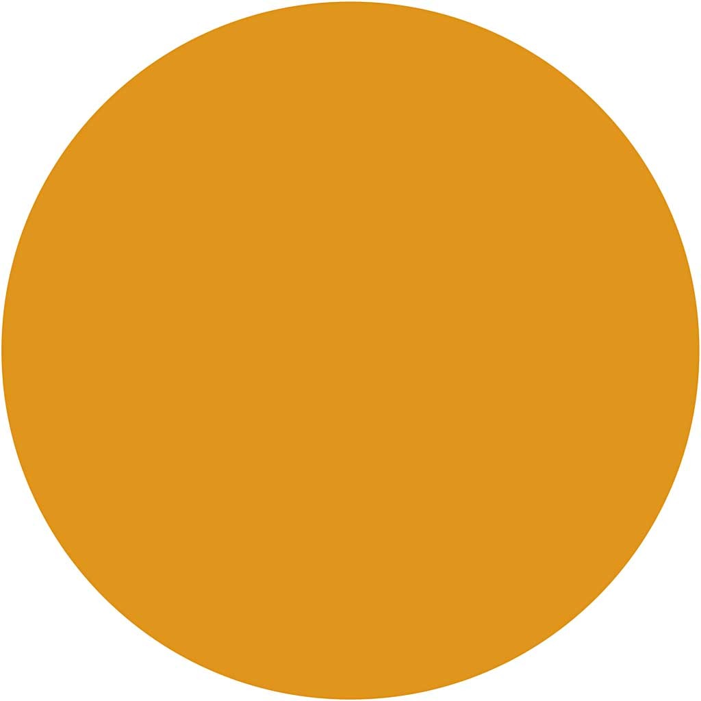 Akrylfärg, halvblank, täckande, ockra, 500 ml/ 1 flaska [HOB-35420]