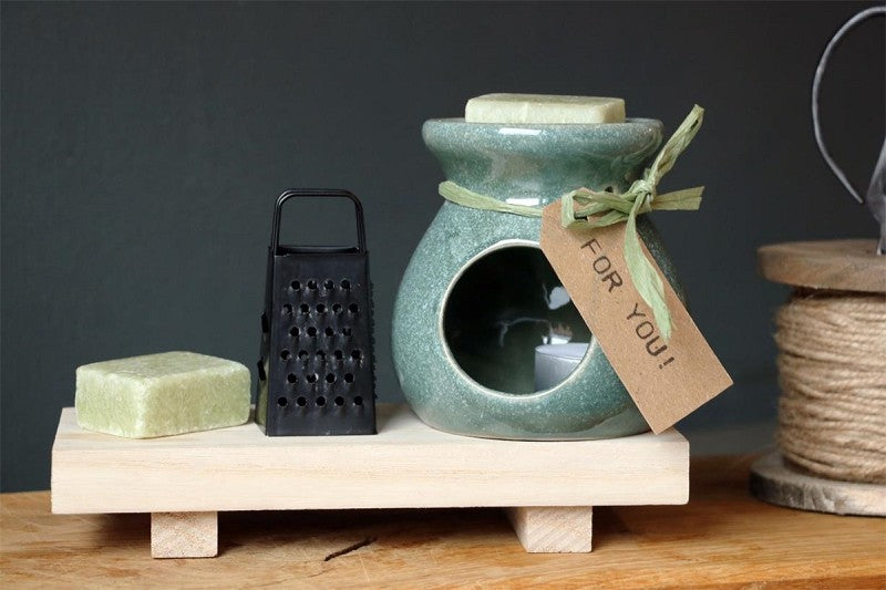 cement platå mörk Grå 8,5x3,5x20 cm (4 st) [IFS-36053]