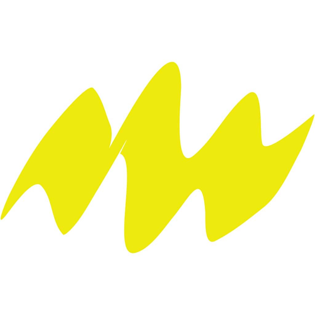 Colortime-pennor, spets 5 mm, citrongul, 12st./ 1 förp. [HOB-37337]