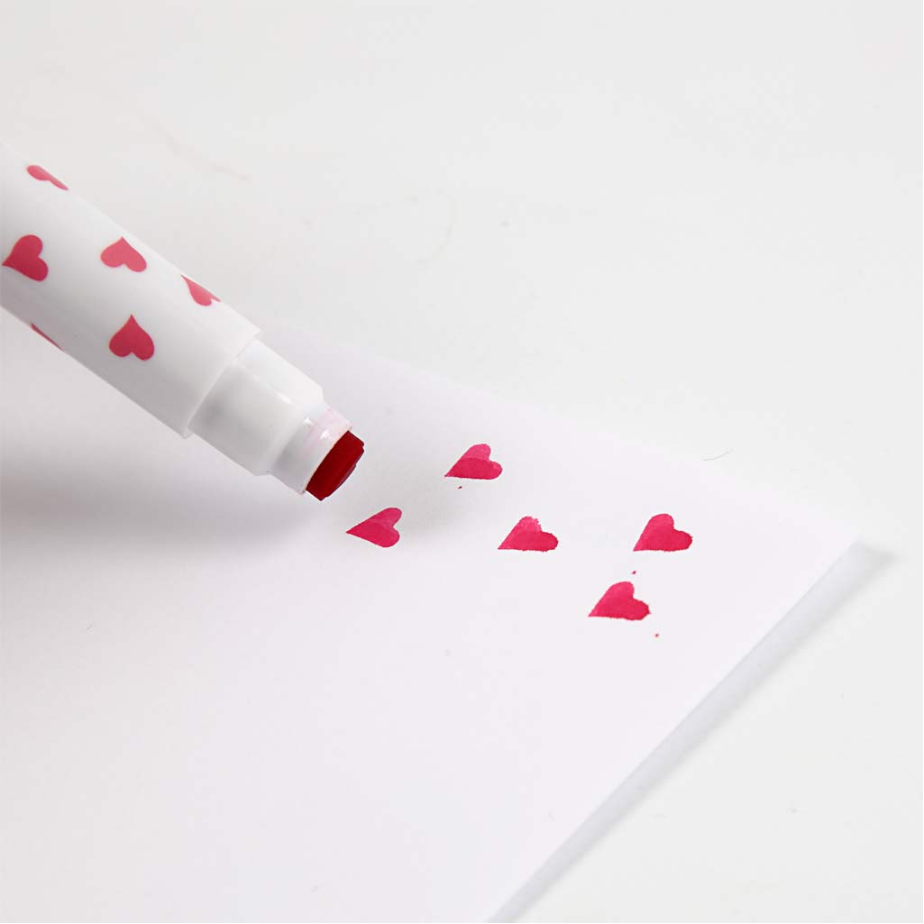 Stämpeltusch, mixade färger, 8 st./ 1 förp. [HOB-37985]