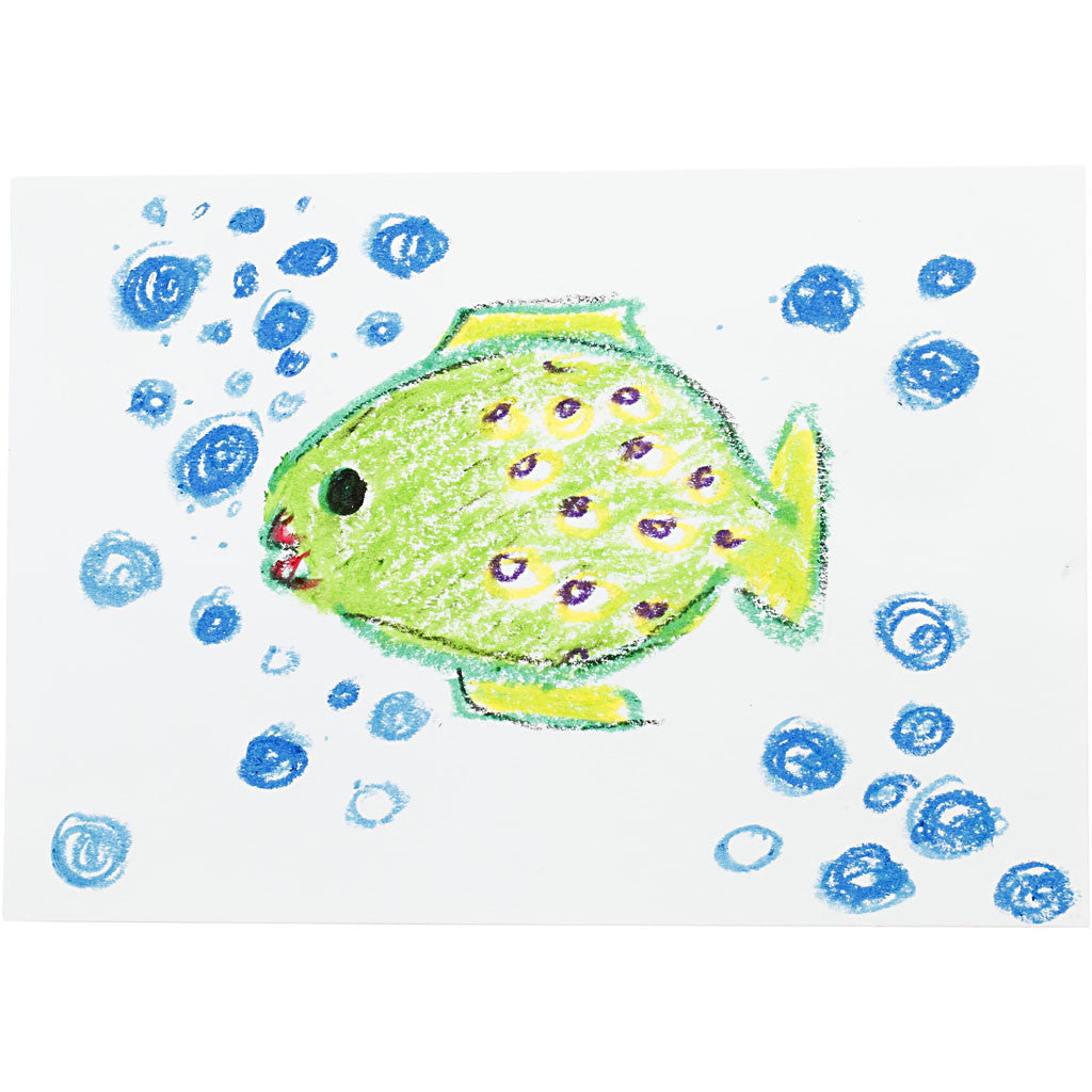 Soft Color Stick, L: 8 cm, mixade färger, 6,5 g, 120 st./ 1 förp. [HOB-38125]