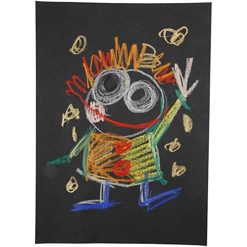 Woody 3-i-1 färgpennor, L: 11 cm, tjocklek 16 mm, kärna 10 mm, mixade färger, 10 st./ 1 förp. [HOB-38190]